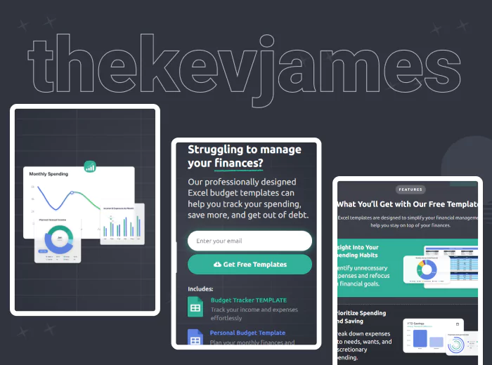 Mobile view of the struggling to manage your finances?section of a debt and finance website.