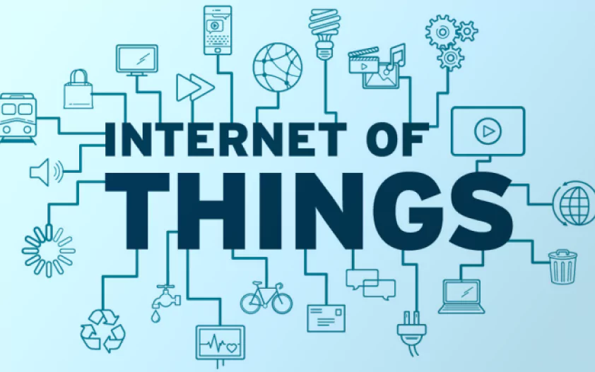 A visual representation of the Internet of Things, symbolizing its transformative impact on the future of business.